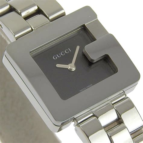 Gucci 3600L G Face Black Dial Qz Women's Watch 